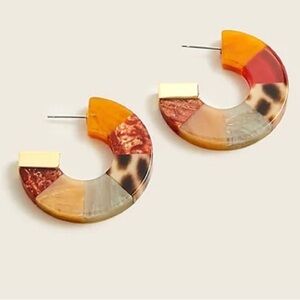 J. Crew acetate earrings. Brand new!